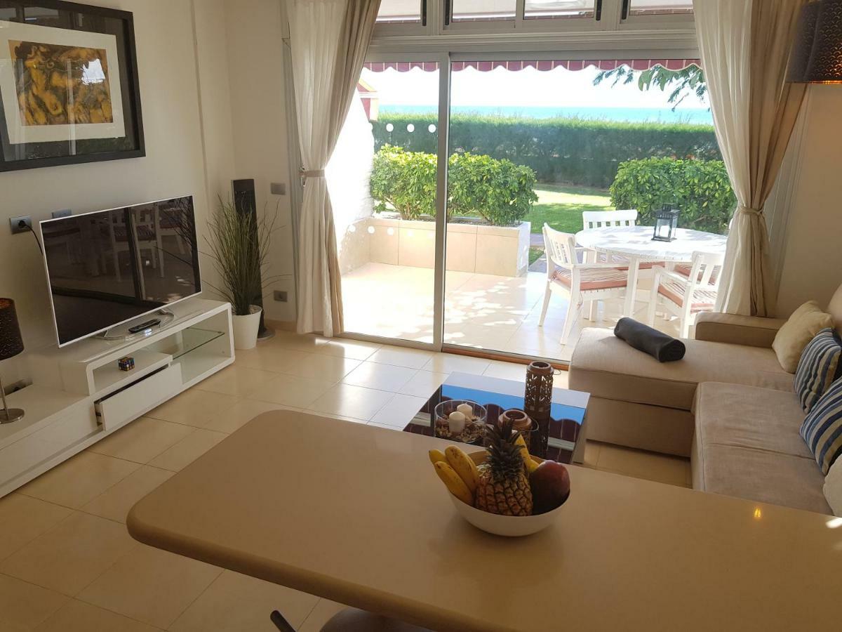 Appartement First Line Seaside à San Agustín Extérieur photo