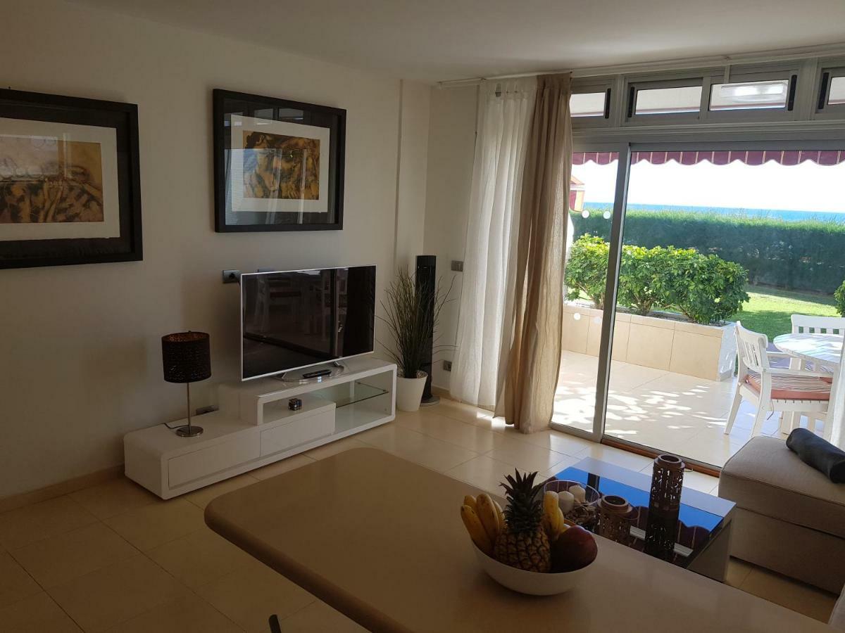 Appartement First Line Seaside à San Agustín Extérieur photo