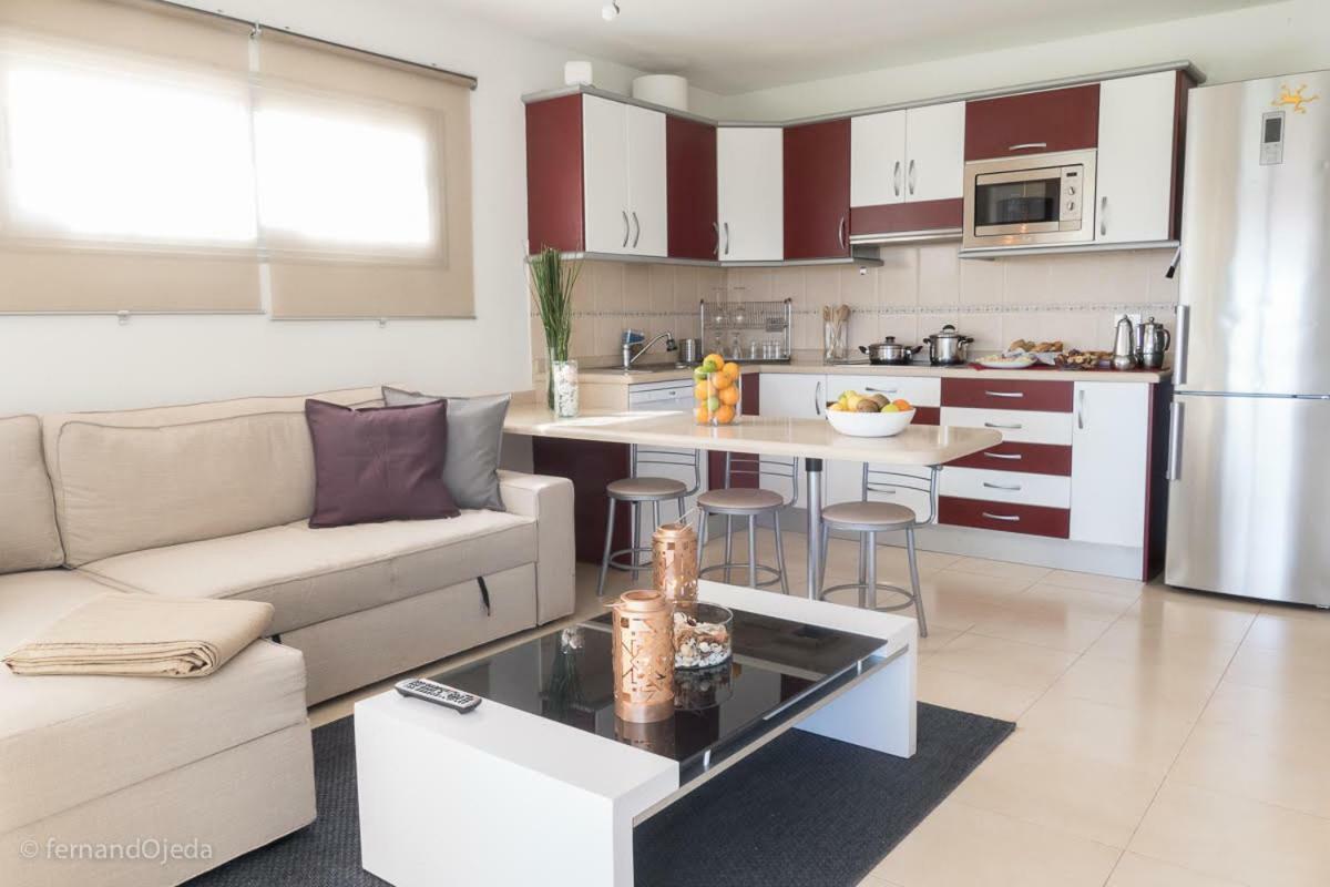 Appartement First Line Seaside à San Agustín Extérieur photo