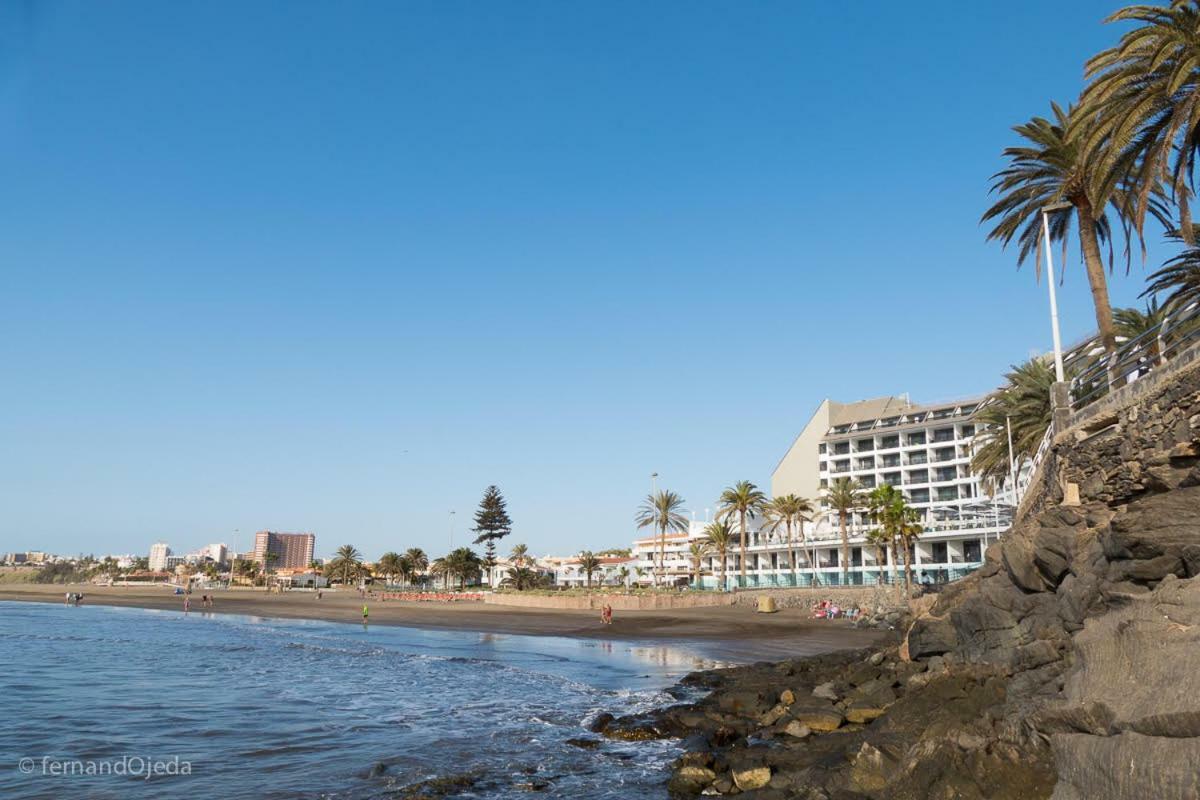 Appartement First Line Seaside à San Agustín Extérieur photo